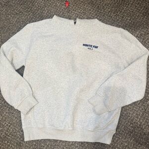 White fox sweatshirt